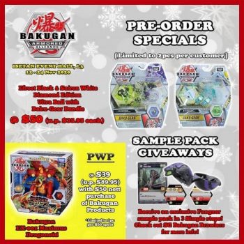 Bakugan-Pre-order-Specials-and-Giveaways-at-Isetan-350x350 12-24 Nov 2020: Bakugan Pre-order Specials and Giveaways at Isetan
