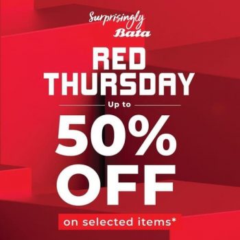 Bata-Red-Thursday-Sale-350x350 27 Nov 2020 Onward: Bata Red Thursday Sale