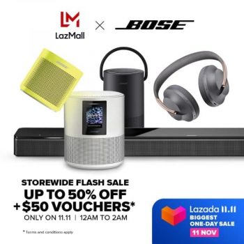 Bose-Storewide-Flash-Sale-on-Lazada-350x350 11 Nov 2020: Bose Storewide Flash Sale on Lazada