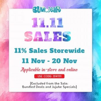 Bumwear-11.11-Sales-350x350 11-20 Nov 2020: Bumwear 11.11 Sales