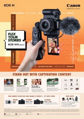 Canon-EOS-M50-Mark-II-Promotion-350x495 2-27 Nov 2020: Canon EOS M50 Mark II Promotion