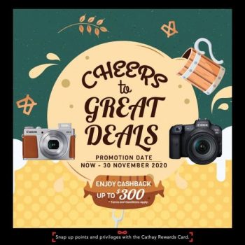 Cathay-Photo-Canons-Latest-Promotions-350x350 6-30 Nov 2020: Cathay Photo Canon's Latest Promotions