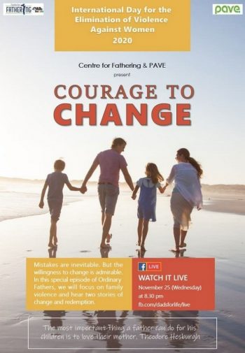 Dads-For-Life-Courage-to-Change-Event-350x505 25 Nov 2020: Dads For Life Courage to Change Event