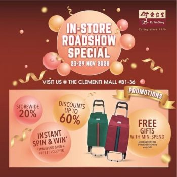 Eu-Yan-Sang-In-store-Roadshow-Special-Promotion-at-The-Clementi-Mall-350x350 25-29 Nov 2020: Eu Yan Sang In-store Roadshow Special Promotion at The Clementi Mall