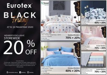 Eurotex-Black-Friday-Sale-350x247 27-30 Nov 2020: Eurotex Black Friday Sale