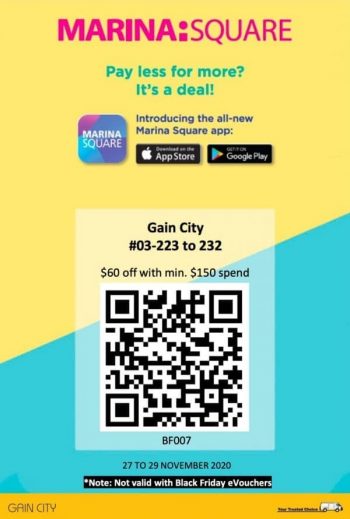 Gain-City-Black-Friday-Exclusive-Promotion-at-Marina-Square-350x519 27-29 Nov 2020: Gain City and Marina Square Black Friday Exclusive Promotion