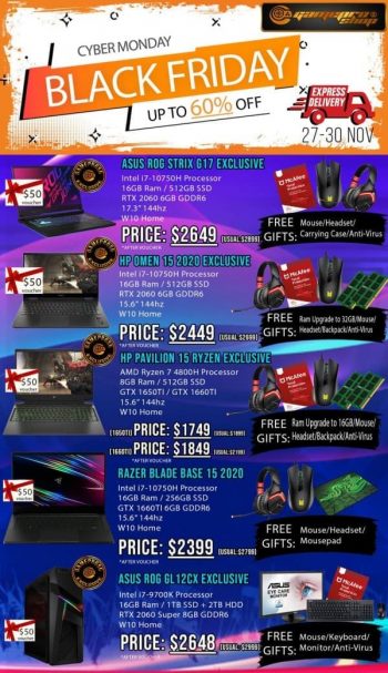 GamePro-Shop-Black-Friday-Promotion-350x607 27-30 Nov 2020: GamePro Shop Black Friday Promotion