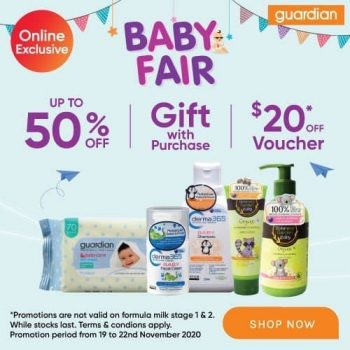Guardian-Biggest-Baby-Fair-Sale-with-PAssion-Card--350x350 19 Nov 2020 Onward: Guardian Biggest Baby Fair Sale with PAssion Card