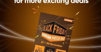 Guardian-Black-Friday-Mega-Sale-350x182 27-30 Nov 2020: Guardian Black Friday Mega Sale