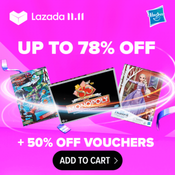 Hasbro-11.11-Mega-Shopping-Sales-at-Lazada-1-350x350 11 Nov 2020 Onward: Hasbro 11.11 Mega Shopping Sales at Lazada