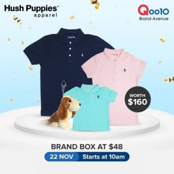 Hush-Puppies-Apparel-Exclusive-Brand-Boxes-Promotion-on-Qoo10-350x350 22 Nov 2020 Onward: Hush Puppies Apparel Exclusive Brand Boxes Promotion on Qoo10