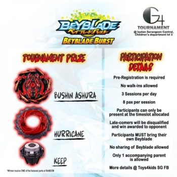 ISETAN-Beyblade-G4-Tournament-350x350 12-24 Nov 2020: ISETAN Beyblade G4 Tournament