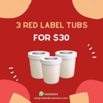 ISLAND-CREAMERY-3-Red-Label-Tubs-Promotion-350x350 3 Nov 2020 Onward: ISLAND CREAMERY 3 Red Label Tubs Promotion