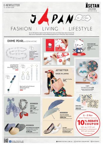 Isetan-Japan-Fashion-Living-Lifestyle-Promotion-350x492 6-25 Nov 2020: Isetan Japan Fashion, Living & Lifestyle Promotion