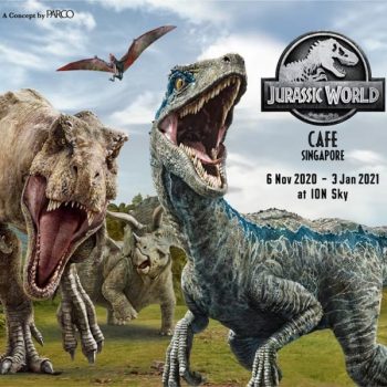 Jurassic-World-Café-Promotion-at-ION-Sky-350x350 6 Nov 2020-3 Jan 2021: Jurassic World Café Promotion at ION Sky