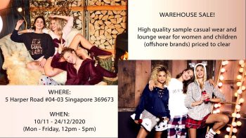 KTMG-Warehouse-Sale-2020-Singapore-Fashion-Clearance-Sample-Sales-350x197 10 Nov-24 Dec 2020: Casual Wear and Loungewear Warehouse Sale up to 90% OFF!