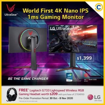 LG-4K-Nano-IPS-Gaming-Monitor-Promotion-at-COURTS-350x350 3-8 Nov 2020: LG 4K Nano IPS Gaming Monitor Promotion at COURTS