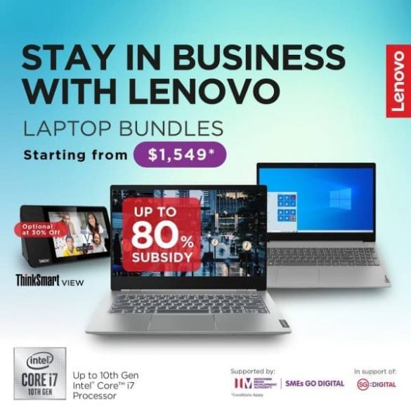 18 Nov 2020 Onward Lenovo Laptops Bundle Promotion SG