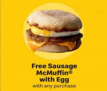 McDonalds-Free-Sausage-McMuffin-with-Egg-Promo-350x298 Now till 4 Nov 2020: McDonald's Free Sausage McMuffin with Egg Promo