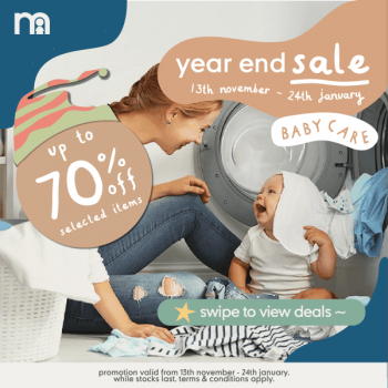 Mothercare-Year-End-Sale-1-350x350 13 Nov 2020-24 Jan 2021: Mothercare Babycare Essentials Year End Sale