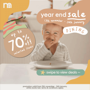 Mothercare-Year-End-Sale-350x350 23 Nov 2020 Onward: Mothercare Year End Sale