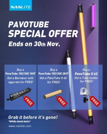 Nanlite-Pavotube-Special-offer-Promotion-350x438 3 Nov 2020 Onward: Nanlite Pavotube Special offer Promotion