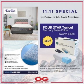OG-11.11-Special-Promotion-350x350 11-15 Nov 2020: OG 11.11 Special Promotion with Four Star Mattress