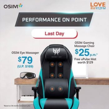OSIM-Gaming-Massage-Chair-Promotion-350x350 10 Nov 2020 Onward: OSIM Gaming Massage Chair Promotion