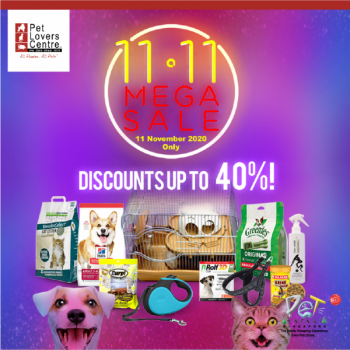 Pet-Lovers-Centre-11.11-Mega-Sale-350x350 11 Nov 2020: Pet Lovers Centre 11.11 Mega Sale