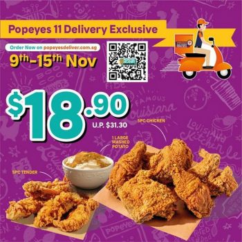 Popeyes-Delivery-Promo-350x350 9-15 Nov 2020: Popeyes Delivery Promo