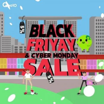 Qoo10-Black-Friyay-Cyber-Monday-Sale--350x350 26-30 Nov 2020: Qoo10 Black Friyay & Cyber Monday Sale