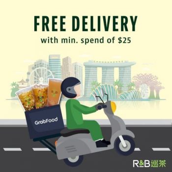 RB-Tea-FREE-GrabFood-Delivery-Promotion-350x350 19-30 Nov 2020: R&B Tea FREE GrabFood Delivery Promotion