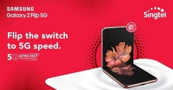 Samsung-Galaxy-Z-Flip-5G-Promotion-with-SINGTEL-350x183 2 Nov 2020 Onward: Samsung Galaxy Z Flip 5G Promotion with SINGTEL