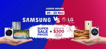 Samsung-vs-LG-350x161 20-23 Nov 2020: Audio House Samsung vs LG Battle Sale