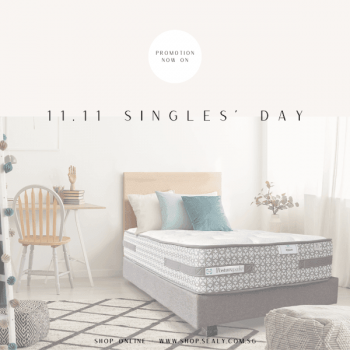 Sealy-Sleep-Boutique-11.11-Singles’-Day-Promotion-350x350 6-16 Nov 2020: Sealy Sleep Boutique 11.11 Singles’ Day Promotion