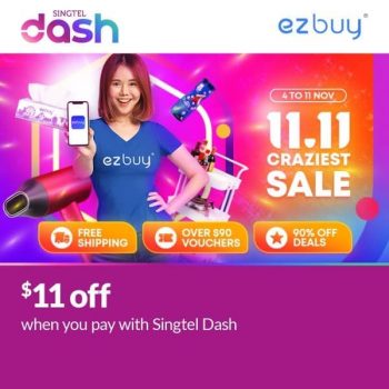 Singtel-Dash-11.11-Sale-350x350 4-11 Nov 2020: Singtel Dash 11.11 Sale