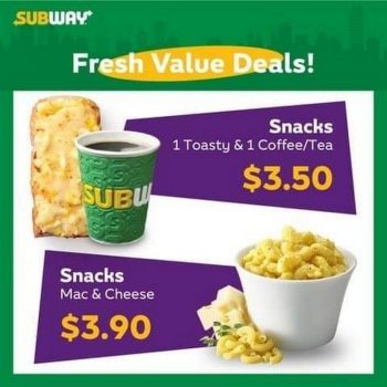 Subway-Fresh-Value-Deals-350x350 Now till 30 Nov 2020: Subway Fresh Value Deals