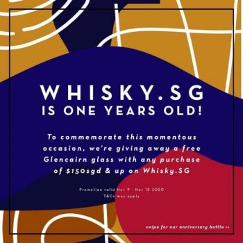 THE-WHISKY-DISTILLERY-Anniversary-Promotion--350x350 10-15 Nov 2020: THE WHISKY DISTILLERY Anniversary Promotion