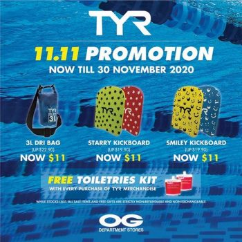 TYR-11.11-Promotion-at-OG-350x350 Now till 30 Nov 2020: TYR 11.11 Promotion at OG