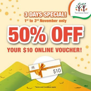 The-Cocoa-Trees-3-Day-Special-Promo-350x350 1-3 Nov 2020: The Cocoa Trees 3 Day Special Promo
