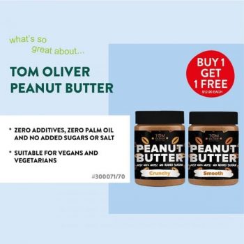 Tom-Oliver-Peanut-Butter-Promotion-at-Holland-Barrett-350x350 11 Nov 2020 Onward: Tom Oliver Peanut Butter Promotion at Holland & Barrett