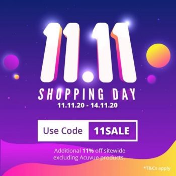 W-Optics-11.11-Shoping-Day-Sale-350x350 11-14 Nov 2020: W Optics 11.11 Shoping Day Sale