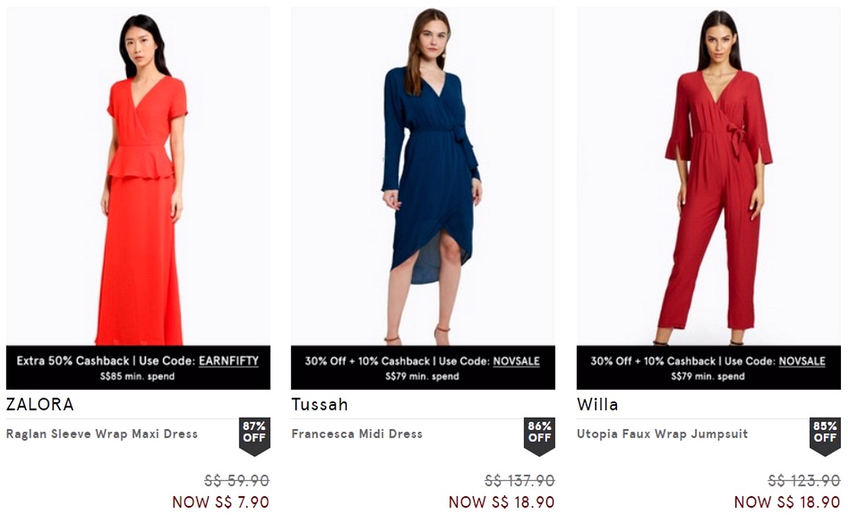 Women-000 27-30 Nov 2020: 10 Online Shopping Hacks for Zalora BFCM Sale up to 80%+Extra 40% OFF