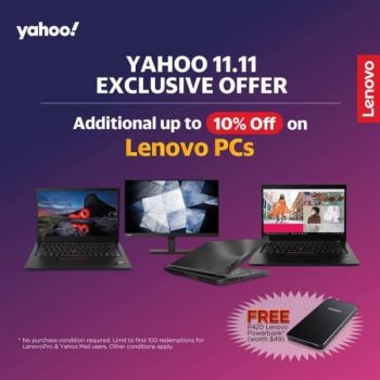 YAHOO-11.11-Exclusive-Promotion-at-Lenovo-350x350 18 Nov-31 Dec 2020: YAHOO 11.11 Exclusive Promotion at Lenovo
