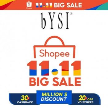 bYSI-11.11-Big-Sale-At-Shopee-Mall-350x350 11 Oct 2020: bYSI 11.11 Big Sale At Shopee Mall