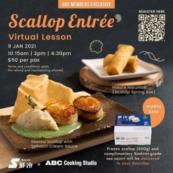 ABC-Cooking-Studio-Senrei-Scallop-Promotion-350x350 21 Dec 2020-9 Jan 2021: ABC Cooking Studio Senrei Scallop Promotion