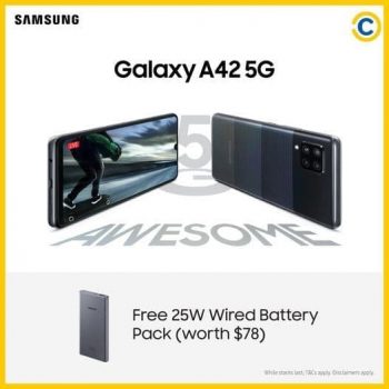 COURTS-Samsung-Galaxy-A42-5G-Promotion-350x350 11 Dec 2020 Onward: COURTS Samsung Galaxy A42 5G Promotion