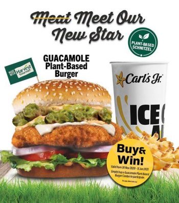 Carls-Jr.-Guacamole-Plant-Based-Burger-Promotion-350x397 23 Dec 2020 Onward: Carl's Jr. Guacamole Plant-Based Burger Promotion