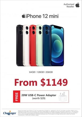 Challenger-Iphone-12-Mini-Deal--350x494 10 Dec 2020 Onward: Challenger Iphone 12 Mini Deal