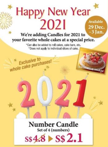 Chateraise-Number-Candle-Set-Promotion-350x479 29 Dec 2020-3 Jan 2021: Chateraise Number Candle Set Promotion